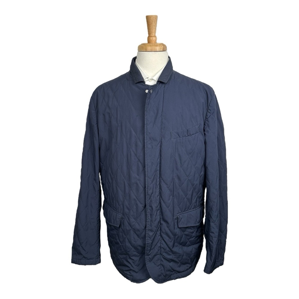Allegri Milano Blue Lightweight City Nylon Water Repellent Jacket 44R MUC50E
